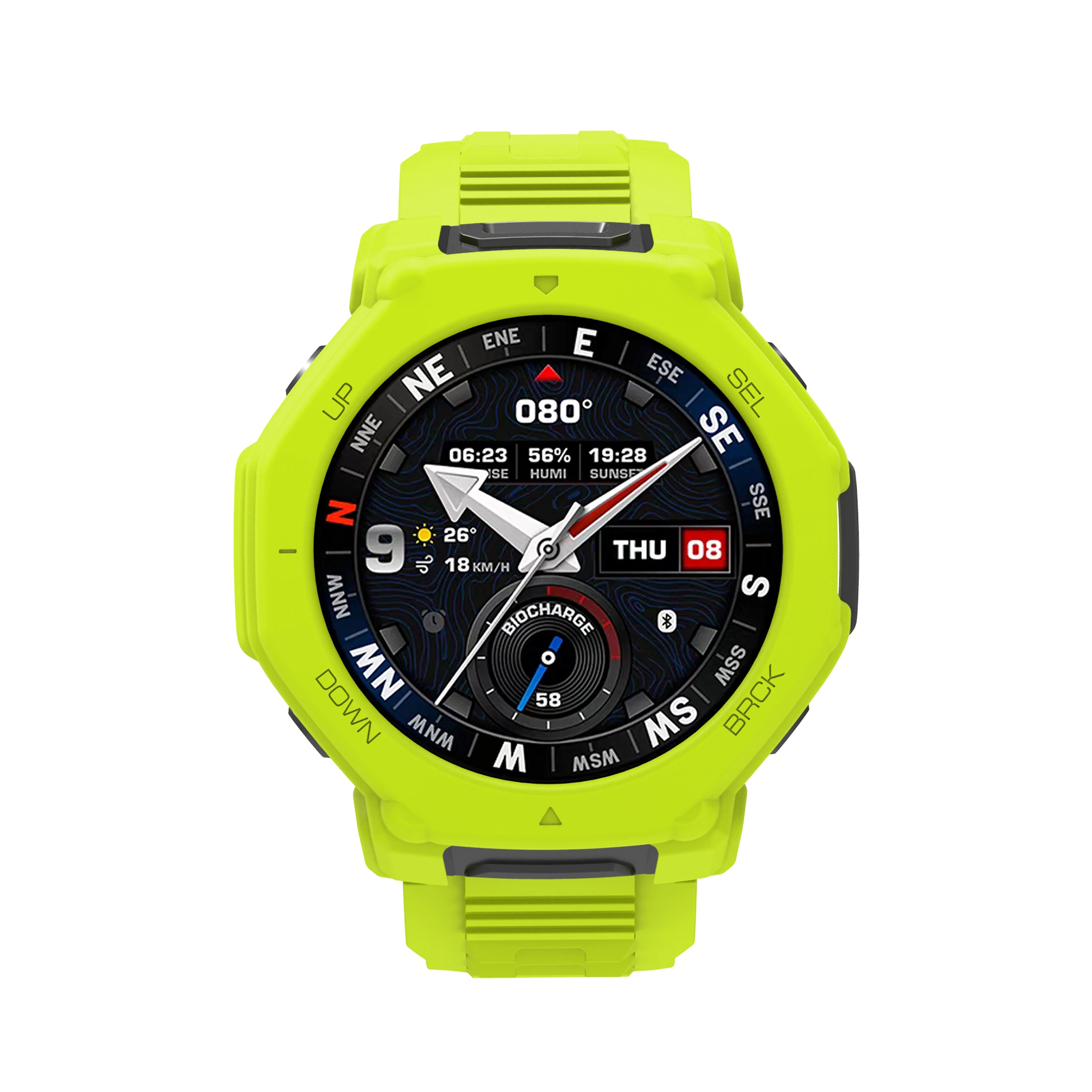 Amazfit T-Rex3 Pro 48MM용 실리콘 케이스 + 밴드 Amazfit T-Rex 3Pro 48MM 베젤 프레임용 스트랩 커버 보호 케이스