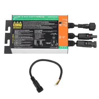 GMI Series 120/150/180/260/300/350/500/600/700W MPPT แผงโซล่าเซล Micro Inverter DC26V-46V To AC110V-230V 50HZ/60HZ 1