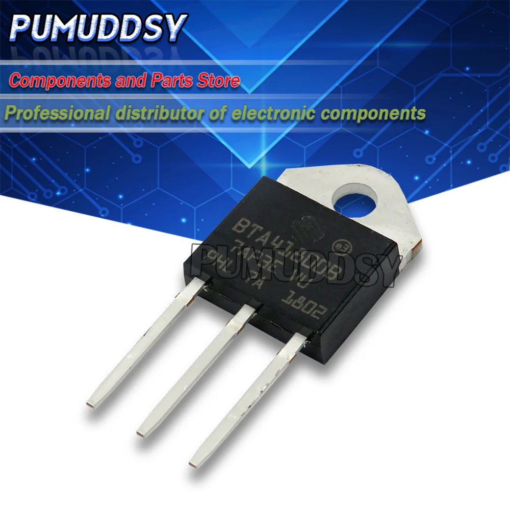 Lot De 10 Triacs BTA41-800B 800V 40A TOP-3 - Composants électroniques Neufs ST