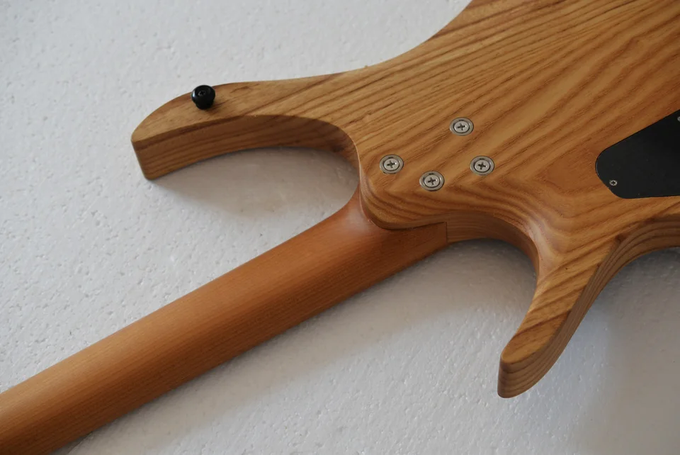 NKguitar ファンドフレット ヘッドレスギター Amazon.com: 2023 NK Fanned frets 6 Strings Headless Electric