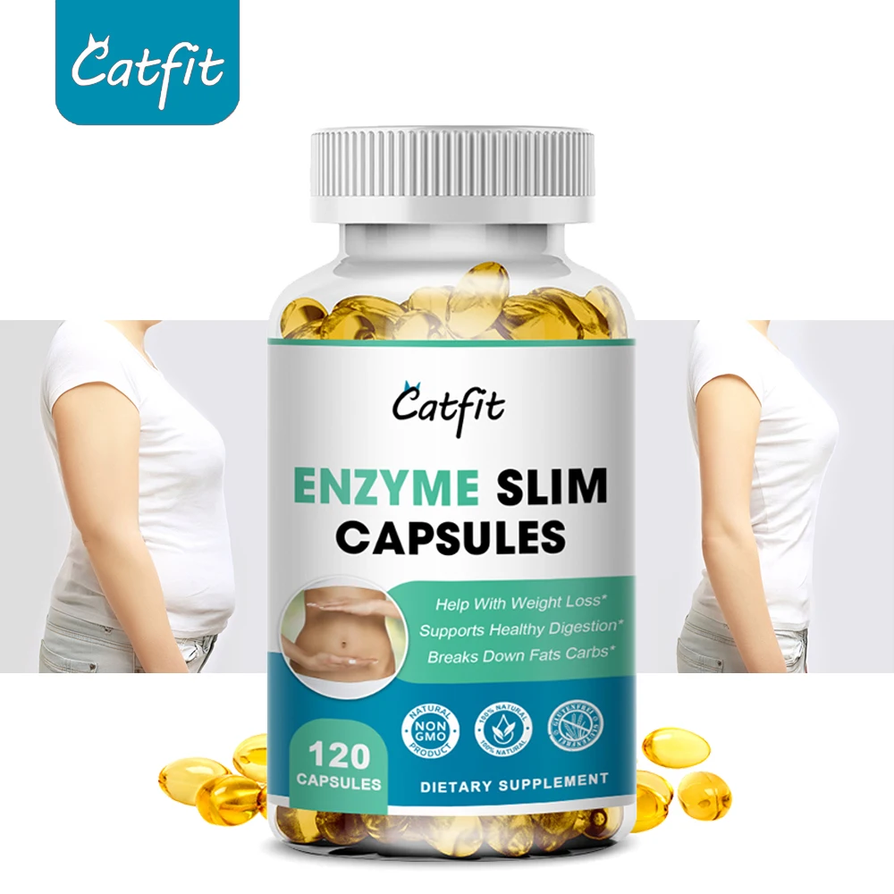 Catfit Enzyme Slimming capsule NoDiarrhea Appetite Suppression Fat