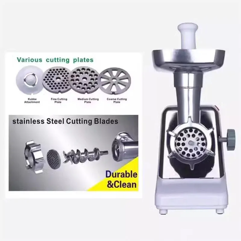 Home Appliances Chopper Sonifer 3000W Electric Meat Grinders Stainless Steel Heavy Duty Mincer Sausage Stuffer Food Processor 6