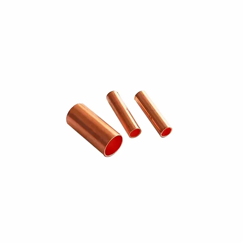 GT Small Copper Wire Connector Tubes-Purple Copper Joining Tubes for Electrical Terminals