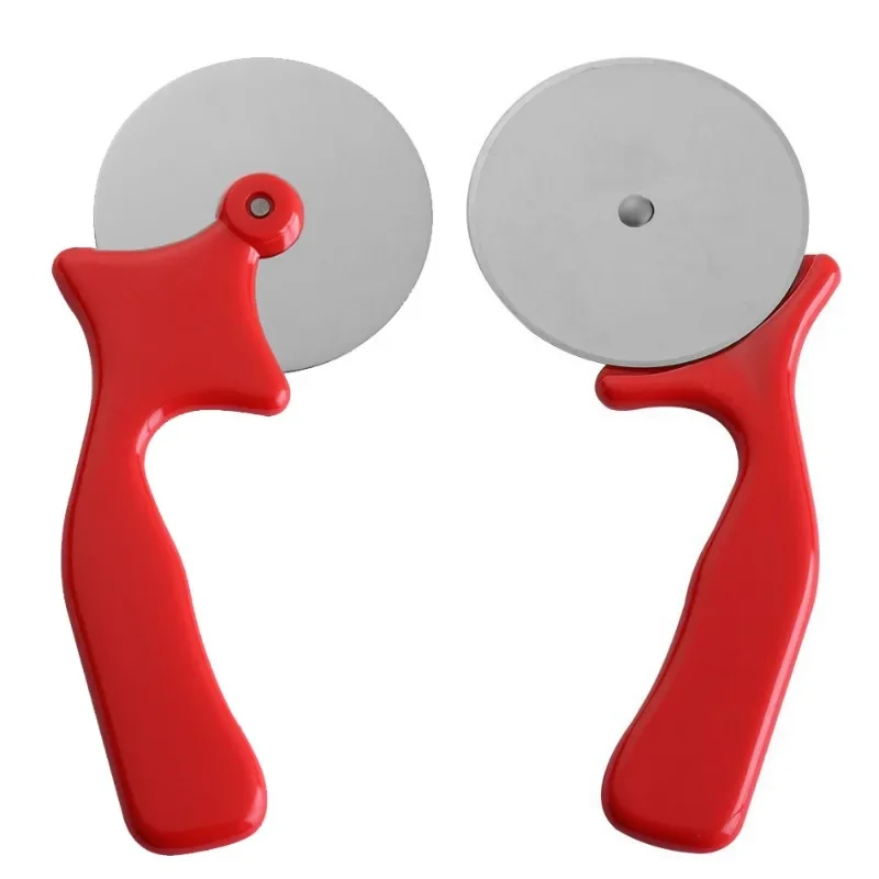Pizza Cutter Steel Rolling Knife Pastry Dough