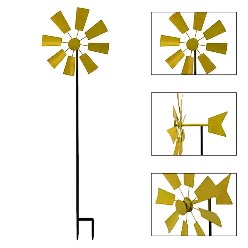 Wind-Spinners-Yard-Garden-Garden-Windmill-Modern-Outdoor-Iron-Lawn-Windmill-Lawn-Ornament-Windmills-Decorations-For.jpg Szél Spinnerek Udvari Kerti Szélmalom Modern Kültéri Vasaló Gyepen Dísz Szélmalmok Dekorációk Az Udvarkerthez - Image 2