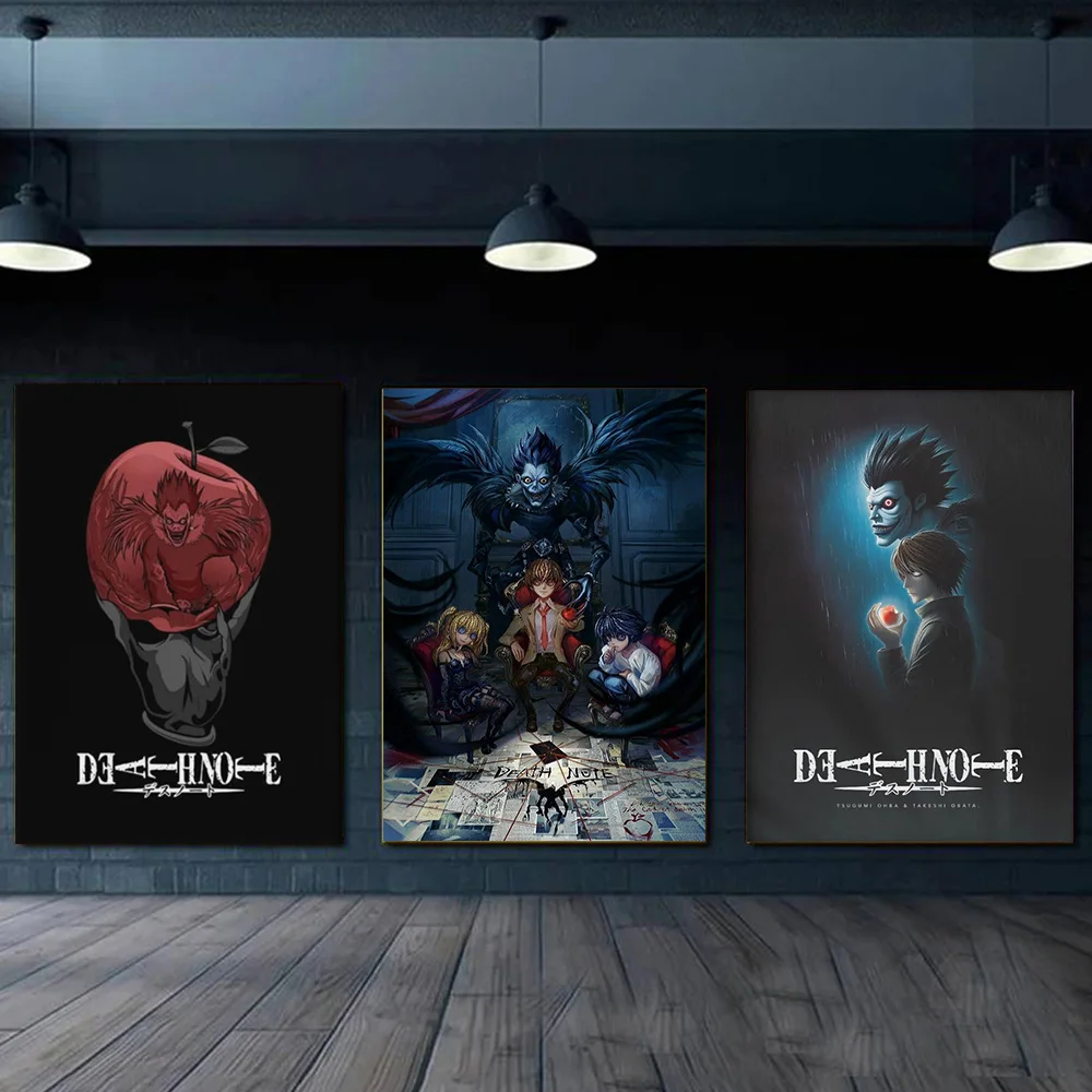 Japanese Anime Suspense Poster - HD High Quality Cool Wall Art Canvas Painting