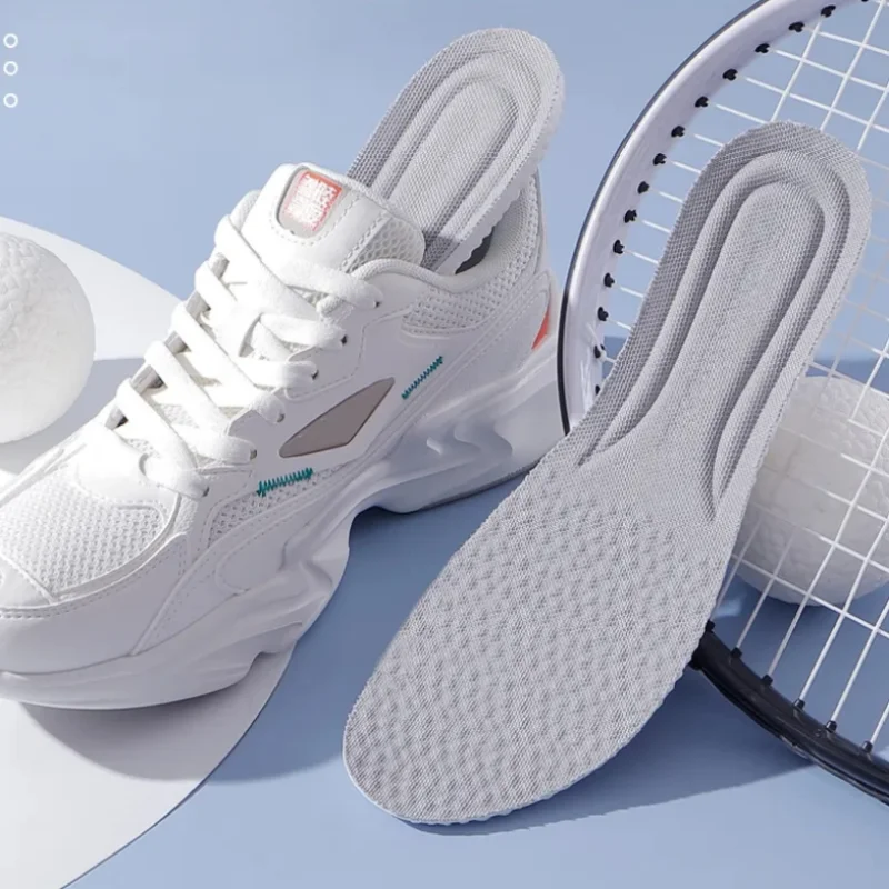 Orthopedic Memory Foam Sport Insoles For Shoes Sole Cushion Running Shock-Absorbant Breathable Deodorization PU Soft Pad shoe insoles orthopedic insoles