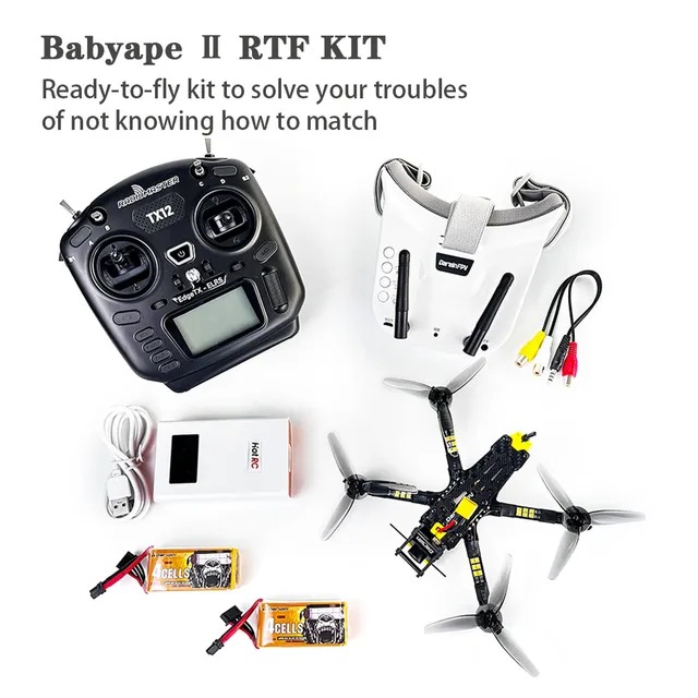 Darwin Fpv Kit Ready To Fly Drone Kits DarwinFPV BabyApe FPV Drone