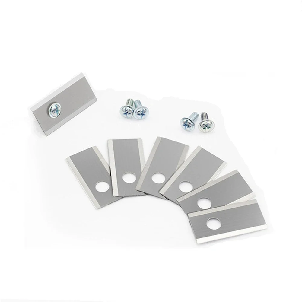 18/36/54/90Pcs Lawn Mower Cutting Blade Set Stainless Steel Mower Replacement Blade Screws Kit for Worx Landroid Lawn Mowers