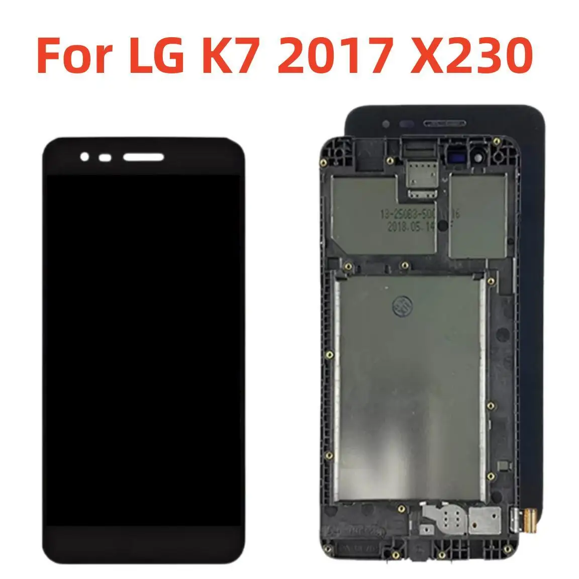 

LCD 5.0 inch For LG K7 2017 X230 LCD Display Touch Screen Digitizer with Frame Assembly For LG X230 LCD Display