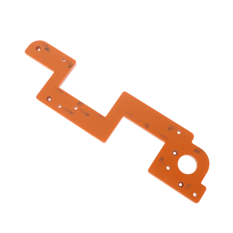 Invisible Embedded Handle Slotting Template Slot Positioning Tool For Wardrobe Kitchen Handle Cabinet Door