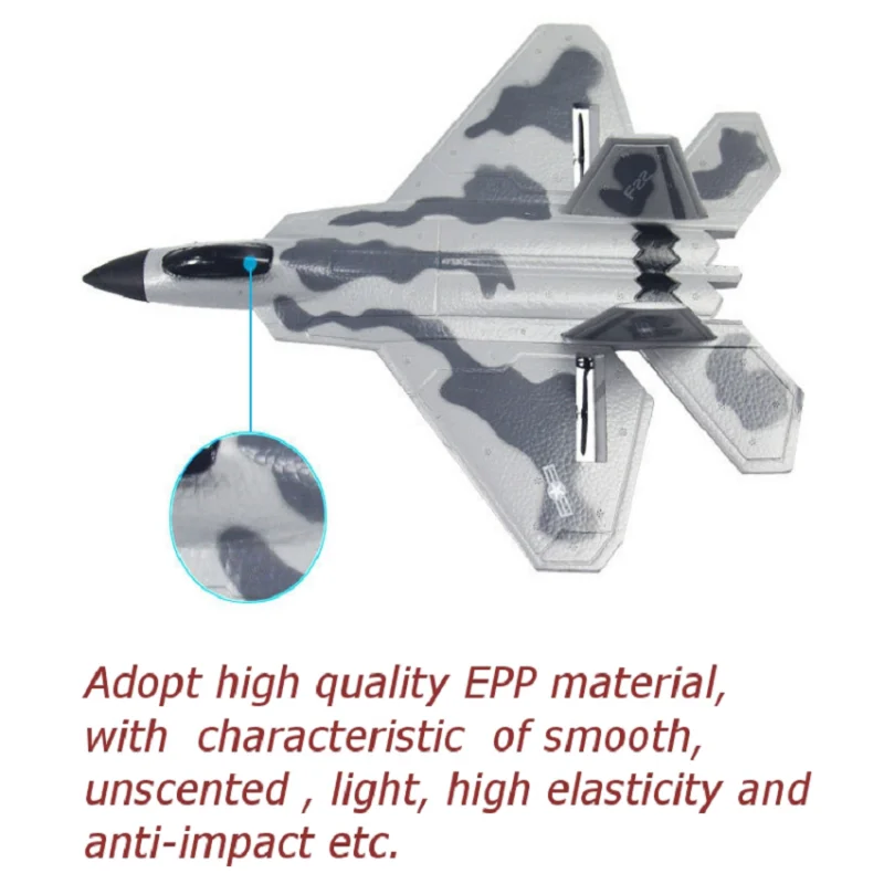  Fighter Glider Plane Radio Remote Control Children Toy Gift