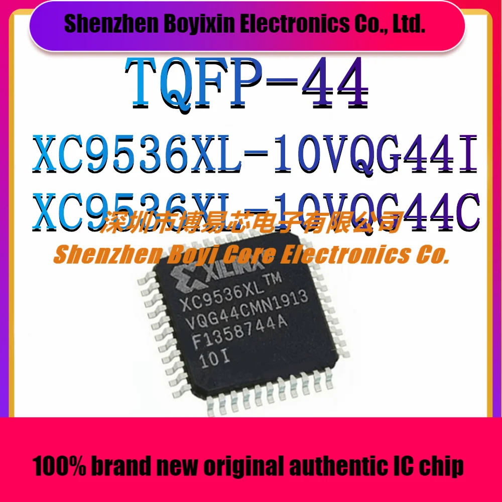 

XC9536XL-10VQG44I XC9536XL-10VQG44C Package: TQFP-44 New Original Genuine Programmable Logic Device (CPLD/FPGA) IC Chip