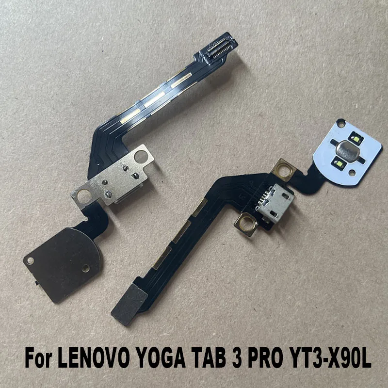 

For LENOVO YOGA TAB 3 PRO YT3-X90L Fast USB Charging Port Mic Microphone Dock Connector Board Flex Cable Repair Parts Global