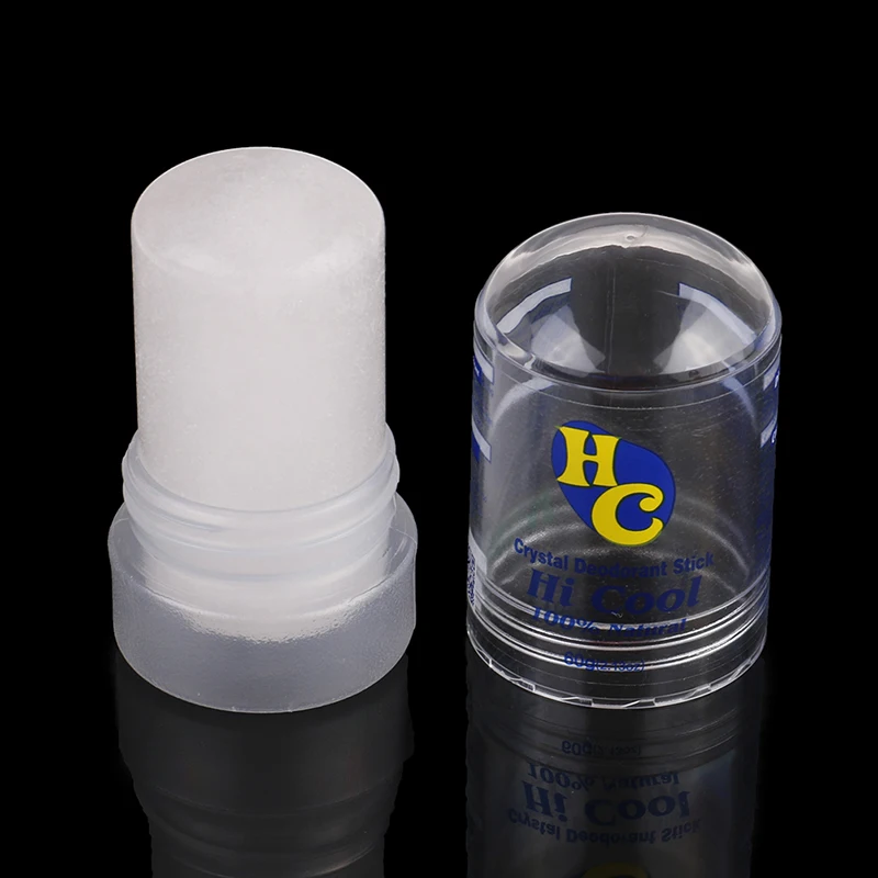 

New 60g Alum Stick Deodorant Stick Body Odor Stick Alum Crystal Deodorant Underarm Removal For Women Man