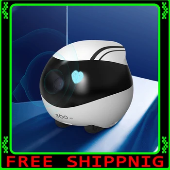 Enabot EBO AIR Robot intelligente Pet Famiglia Compagno Robot intelligente Telecamera remota Monitoraggio mobile Bambini anziani Gatti Regali