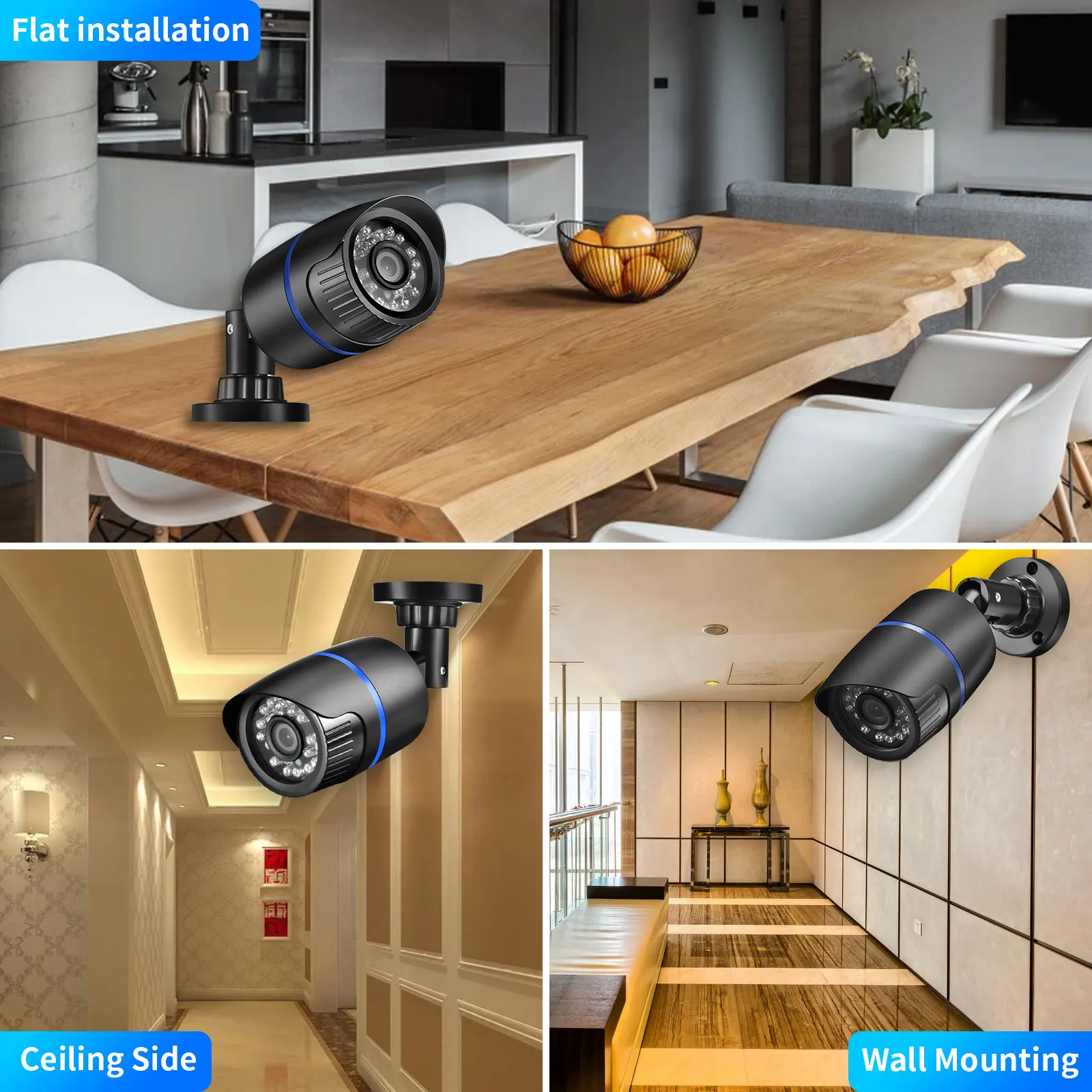 Gadinan AHD High Definition Infrared Night Vision Camera 1080P Motion Detection Plastic 5MP CCTV Video surveillance 3