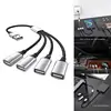 USB2.0 1 to 2/4/3 Splitters USB2.0 Male to Female Hubs Extension Cable Dropship 3