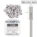 White 120 grit set