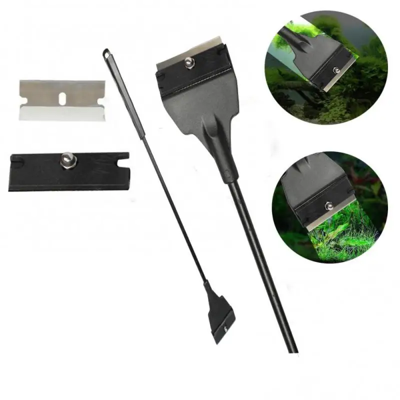 Aquarium Cleaning Tool Fish Tank Water Grass Flat Sand Algae Removal