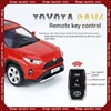 1: 24 Toyota RAV4 Key Edition Alloy Car Model, Sound and Light Power Simulation Car, Boys' Toy Pendant, dropshipping 1