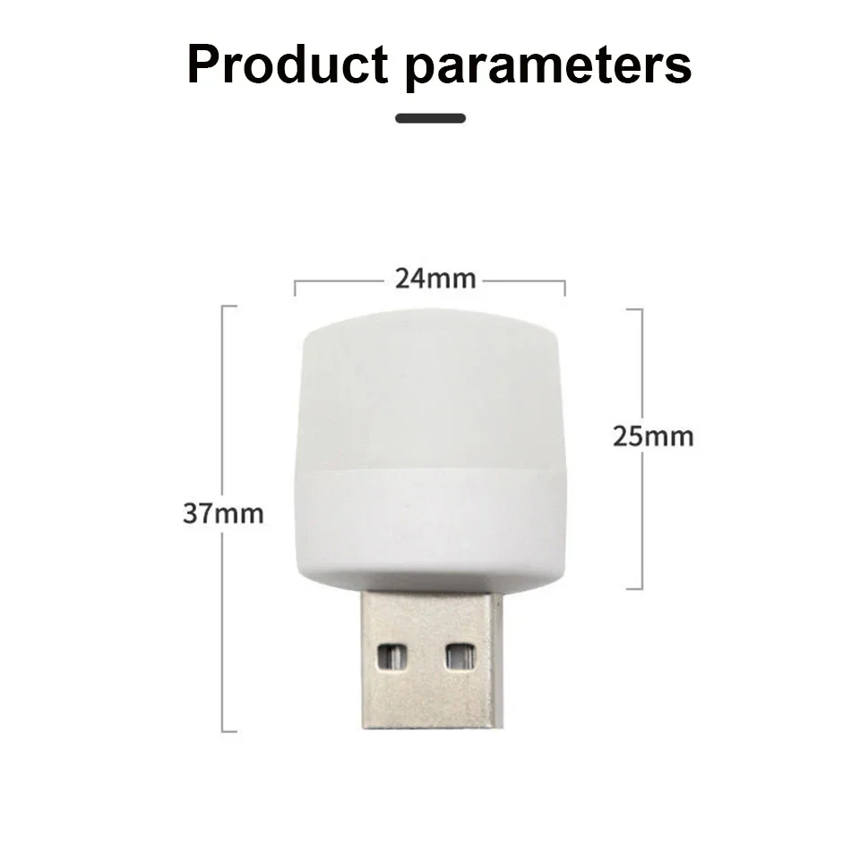 LED Desk Lamp 1pc USB DC 5V Flexo Reading Light Adjustable Portable Bedside