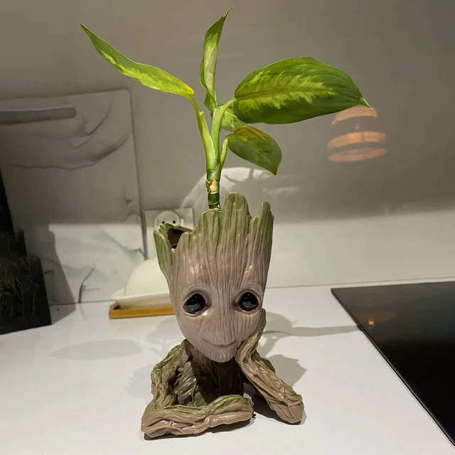 Home Decoration Groot Planter Flower Pots For Indoor Flowers Pot Tree Man Ornaments Anime Figure Statue Art Crafts Kid Men Gifts