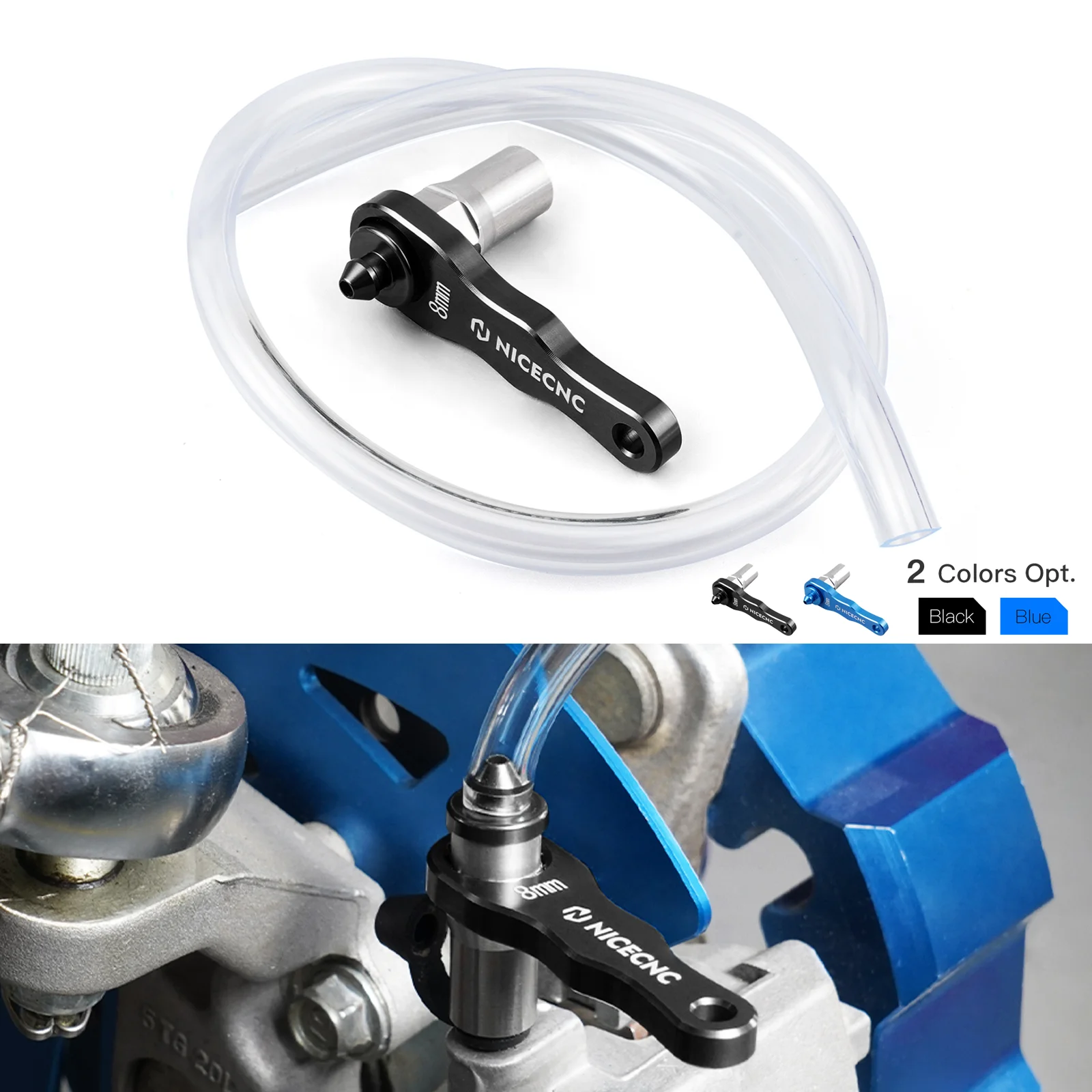 NiceCNC 8mm Hydraulic Brake Clutch Bleeder Tool For BETA RR RRS RS 125