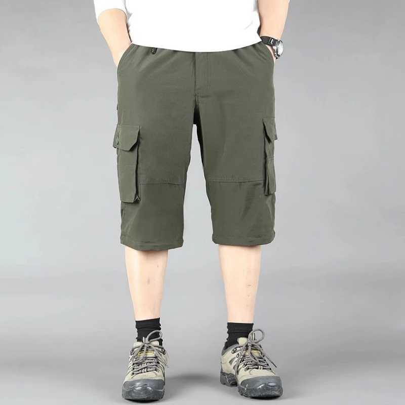 Mens Cargo Hiking Pants Quick Dry,Comfortable,Perfect for Outdoor Working and Camping,Spring Autumn Versatile Outdoor Long Pants - 5