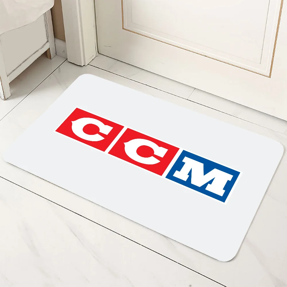 CCM Retro Ice Hockey Logo Doormat Image 6