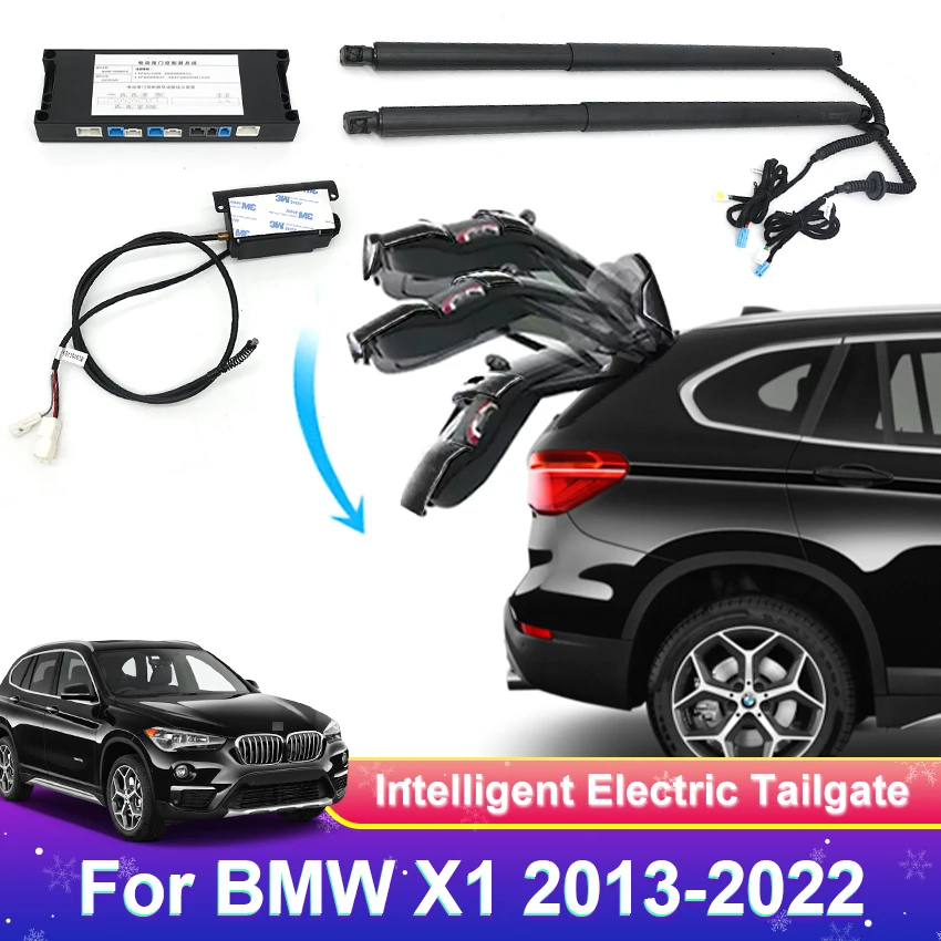 

For BMW X1 double pole13-22 Electric Tailgate Intelligence Electric Trunk Drive Foot Kick Sensor Rear Door Power Kit Door Closer