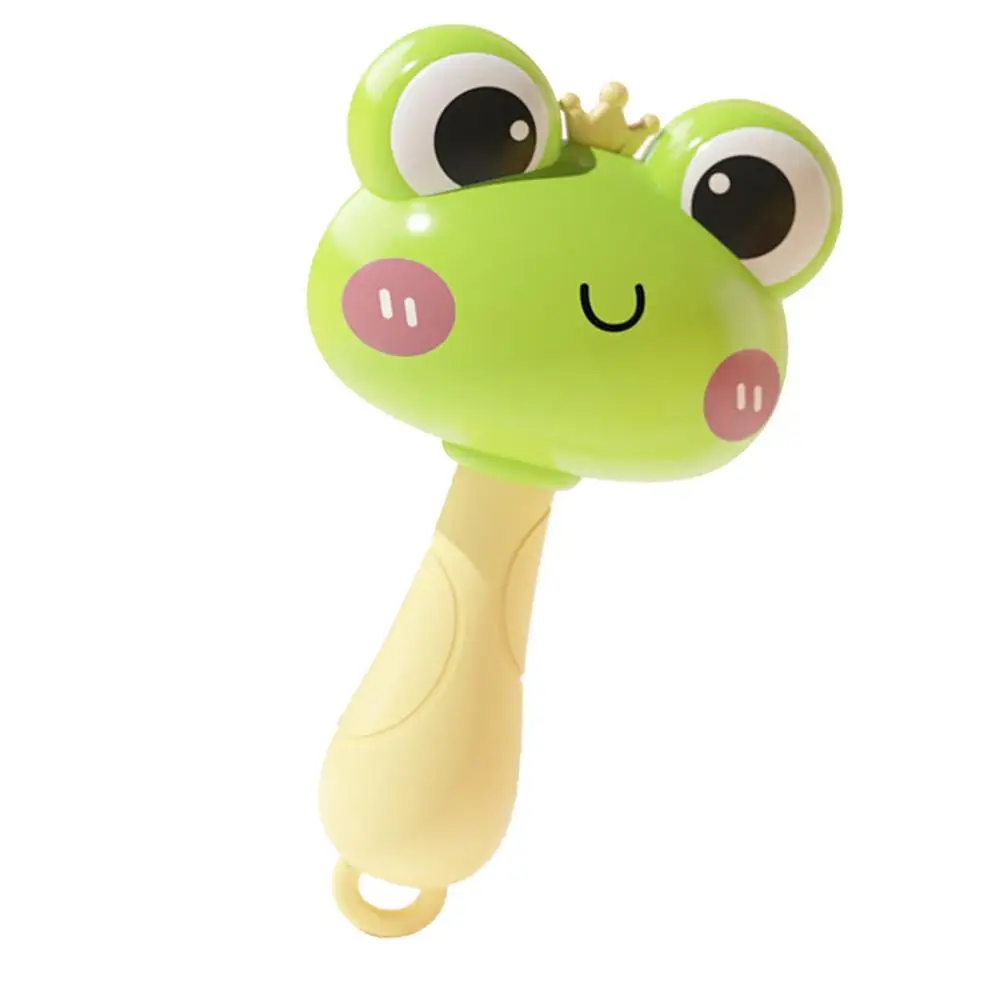 Description Picture 2 of itemCute Frog Duck Maracas For Music Enlightenment Creative Baby Musical Instrument Rattle Shaker Toys Kids Birthday Baptism Gifts