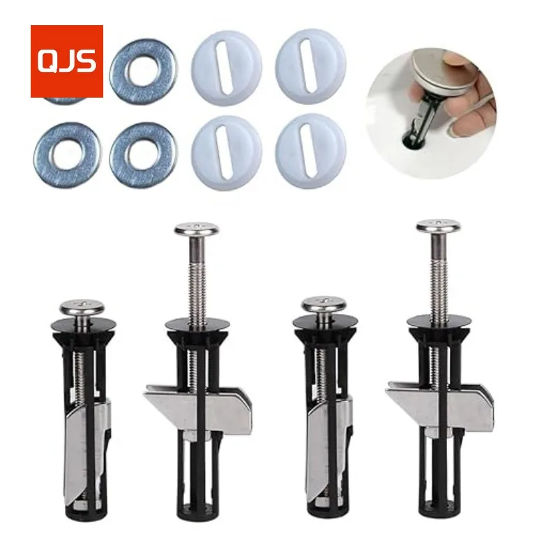 Toilet Seat Bolt Kit Toilet Cover Maintenance Accessory Screws WC Replacement Parts 1 Pair Universal Bathroom Accessories