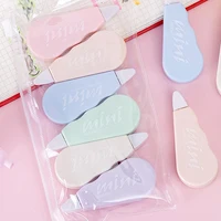 1 Set/6 Piece Cute Kawaii Macaron Correction Tape Altered Tools School Office Corrector Stationery Kids Sweet Novelty Supplies 4