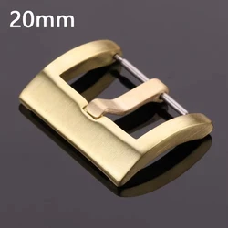 Luxurious Brass Watch Buckle - High - Quality Solid Copper Clasp (Style 1 20mm)