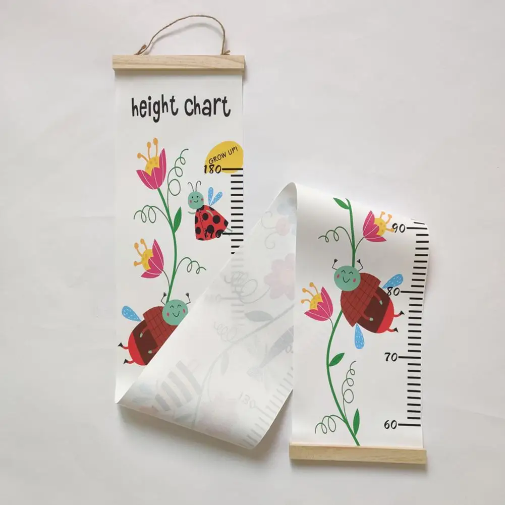 Playful Useful Baby Height Measure Ruler Anti-fade Height Chart Decorative for Kindergarten