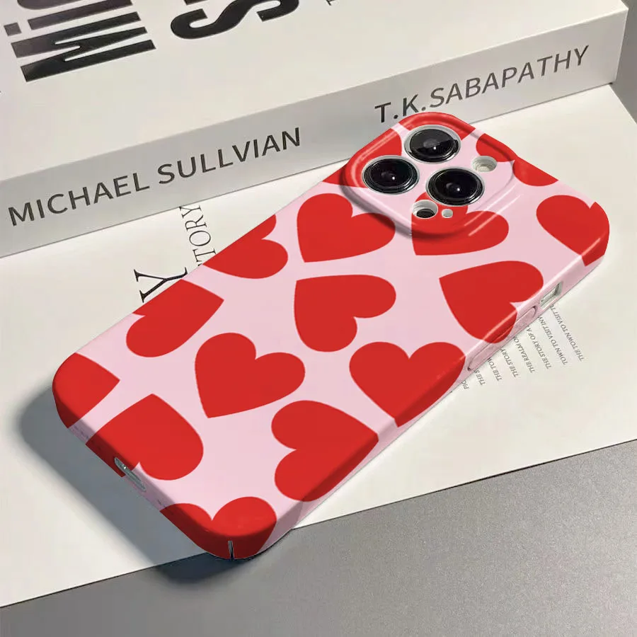Charming Love Heart Shockproof Phone Case Cover
