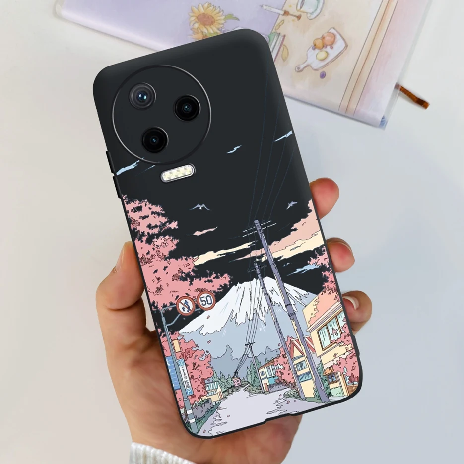 Charming Fashion Painted Soft Silicone Phone Case with Bumper Protection