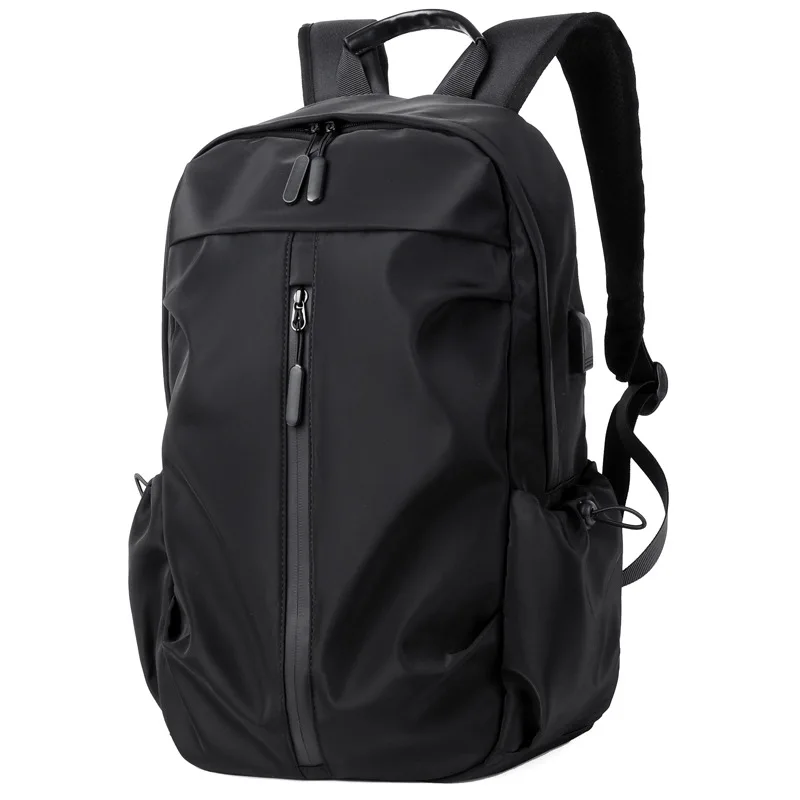 Fashionable Casual Water-repellent Backpack Breathable and Trendy College Student School Bag Commuter Men's Bag