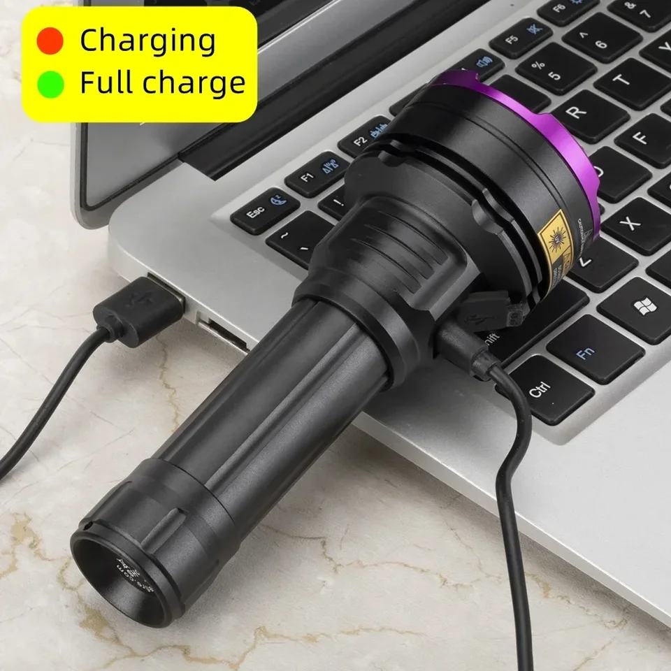 Alonefire SV83 Power UV Flashlight 365nm 30W Ultraviolet