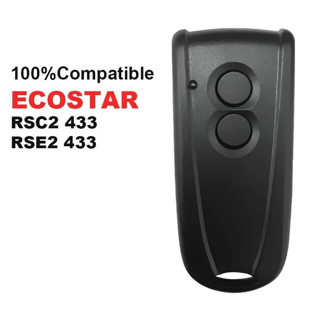 Garage Door Opener 433.92MHz Hormann Ecostar Compatible with RSC2 RSE2 RSZ1,AGS RSC2 RSE2 Rolling Code Transmitter 3
