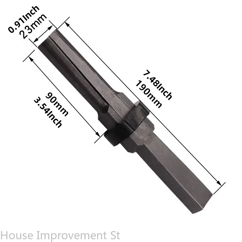 1/2/3pcs 23mm (0,91 Zoll) Keil und Feder Unter leg scheiben Steins palt keile Stein keil werkzeug für Beton Marmor Granit Stein Stein