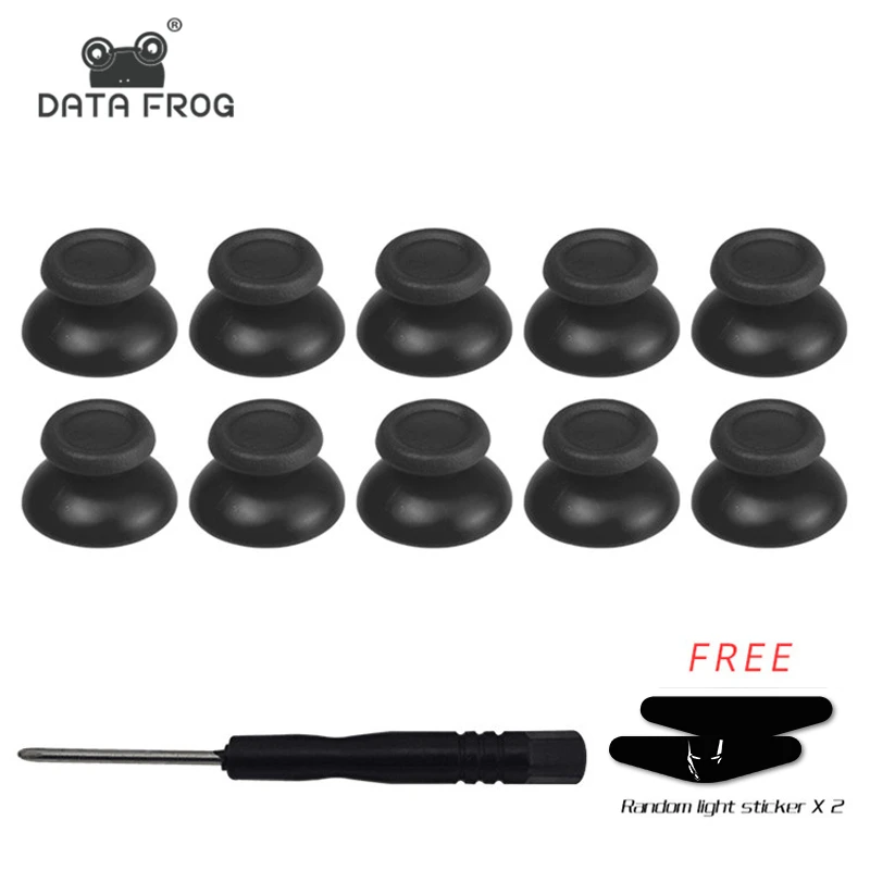 Data Frog 10pcs Replacement Joystick Thumb sticks For PS4 Controller Analog Joystick Button For Sony PS4 Joystick Button