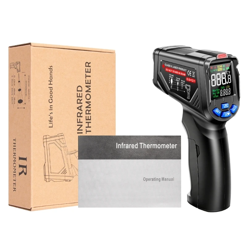 

Термометр цифровой Бесконтактный пирометр-20 ~ 750 ℃ измеритель температуры 40JE