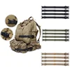 4pcs Molle System Webbing Straps Tactical Backpack Vest Adapter Belts Outdoor Sports Climbing Hiking Hunting Bags Chest Straps 3