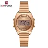 NAVIFORCE NF5066 Digital Women Watch Sport Date Week Alarm Casual Waterproof Original Female Lady Electronic Clock
