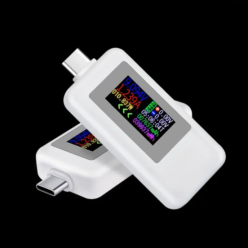 G8Da Kws-1902C Type-C Display Colorato Tester Usb Misuratore Di Tensione Di Corrente Misuratore Di Potenza Rilevatore Di Caricabatterie Per Banca Di B
