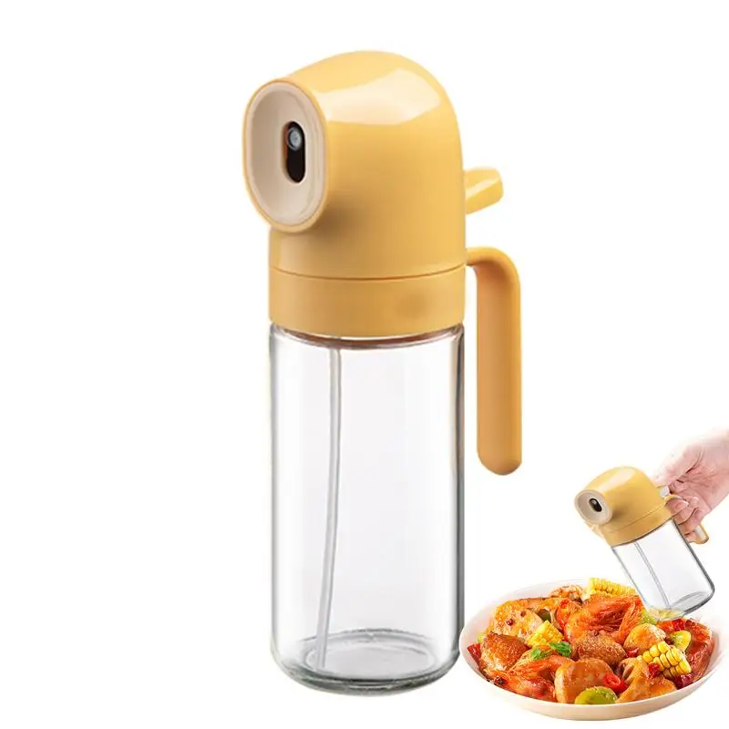 

Oil Spray Bottle 250ml Leakproof Oil Mister Cooking Oil Sprayer Spray Bottle Refillable Gadget Accessories For Kitchen Air Fryer