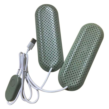 Shoes Dryer,Portable USB Shoe Dryer Intelligent Timing Deodorization Shoe Boot Drying Machine USB Shoe Warmer Winter 1