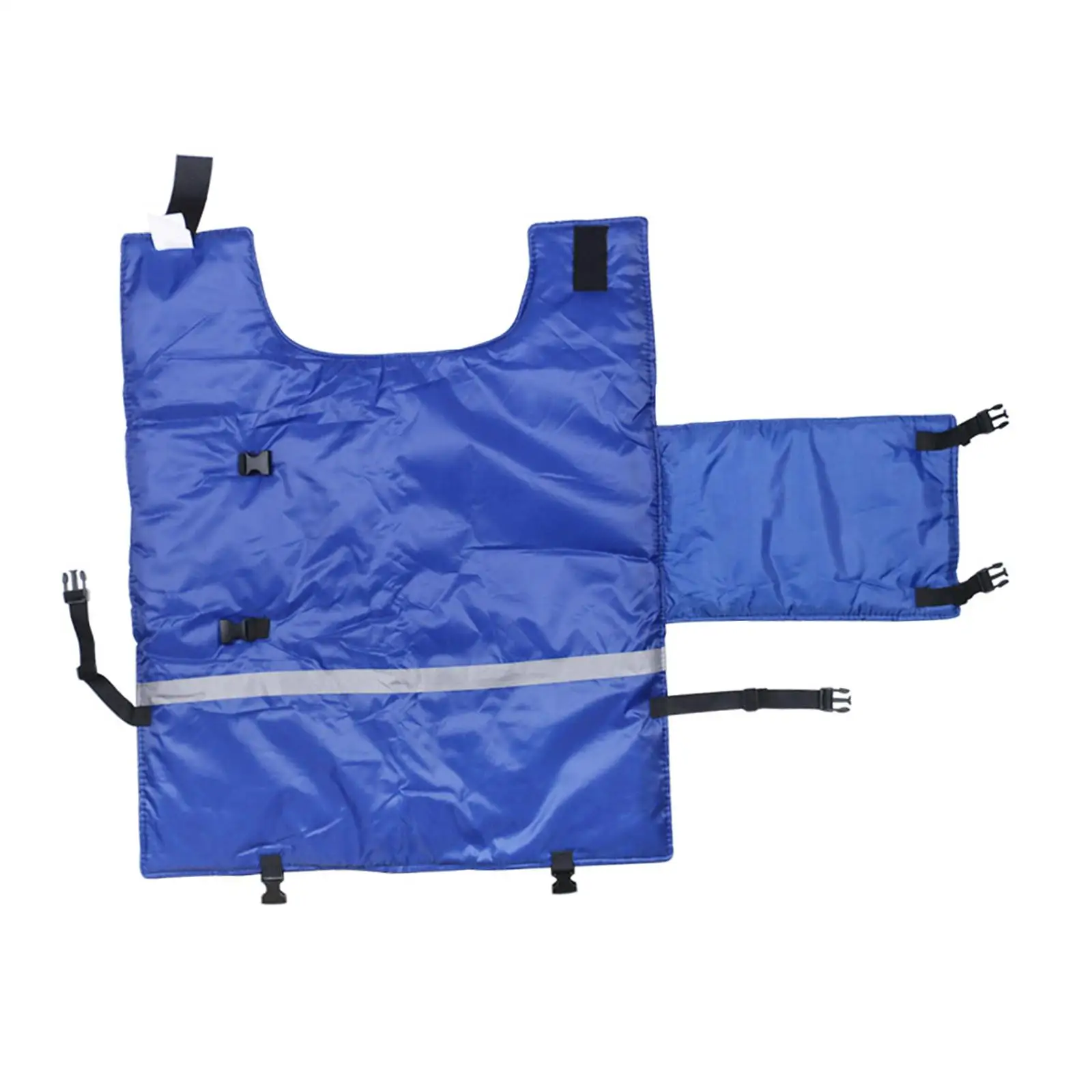 Cow Calf Clothes Cotton Thickened Padded Windproof Waterproof Adjustable Keep Warming Vest Farmer Livestocks Cold Weather